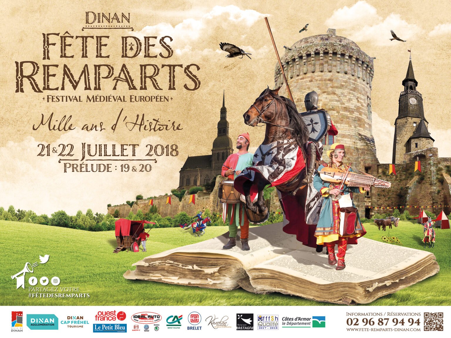 LA FÊTE DES REMPARTS - dinan-tourisme.fr